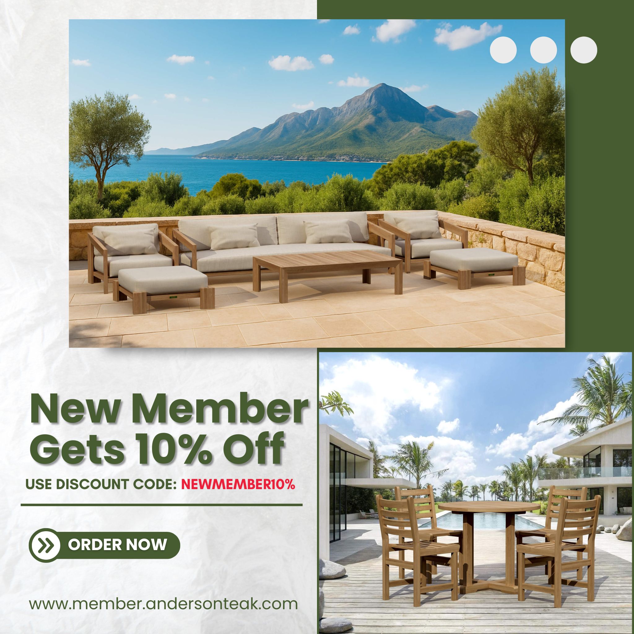 NEW MEMBER GETS DISCOUNT!