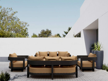 CORONADO ALUMINUM DEEP SEATING 5-PC SET